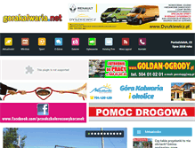 Tablet Screenshot of koleje.gorakalwaria.net